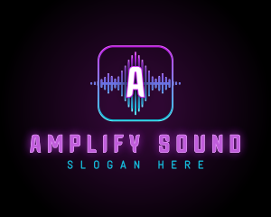 Sound Wave Podcast logo design