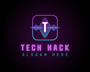 Sound Wave Podcast logo design