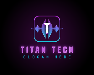 Sound Wave Podcast logo design