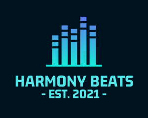 Tune - Music Beat Tune logo design