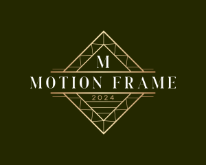 Elegant Diamond Frame logo design