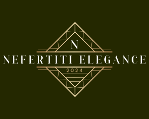 Elegant Diamond Frame logo design