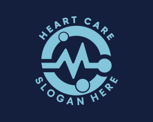 Cardiology - Health Medic Lifeline logo design