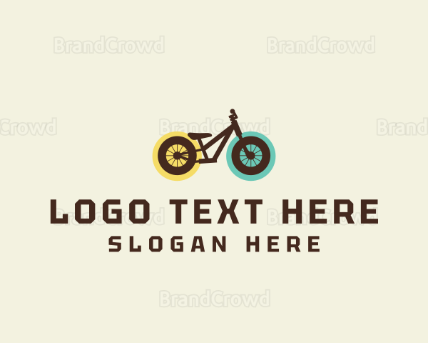 Modern Motorbike Wheel Logo