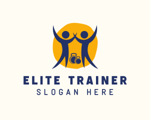 Trainer - Fitness Gym Trainer logo design