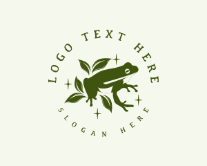 Leaf - Frog Leaf Nature logo design