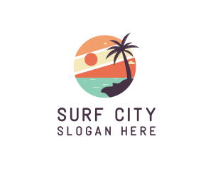 Island Getaway Resort logo design