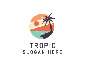 Island Getaway Resort logo design