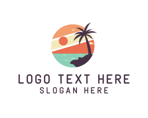 Getaway - Island Getaway Resort logo design