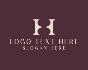 Luxury - Modern Luxury Business  Letter H logo design