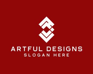 Digital Geometric Architect  logo design