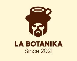 Angry - Coffee Mug Man logo design