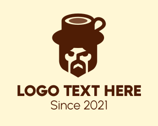 Coffee Mug Man  Logo