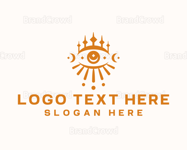 Boho Eye Tarot Logo