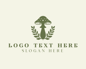 Therapeutic - Magical Mushroom Garden logo design