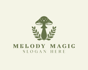 Magical Mushroom Garden logo design