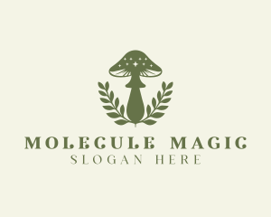 Magical Mushroom Garden logo design