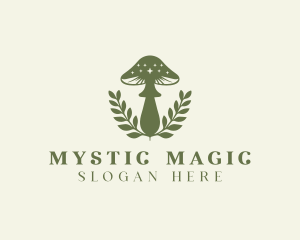 Magical Mushroom Garden logo design