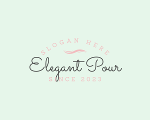 Feminine Elegant Classy logo design