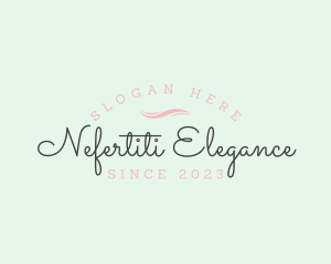 Feminine Elegant Classy logo design