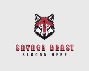 Varsity Sports Wolf logo design