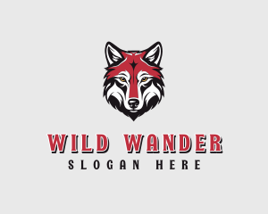 Varsity Sports Wolf logo design