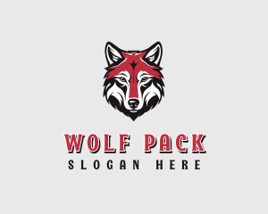 Varsity Sports Wolf logo design