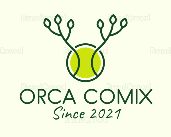 Eco Tennis Ball Logo