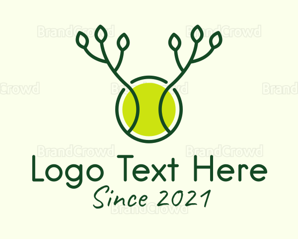 Eco Tennis Ball Logo