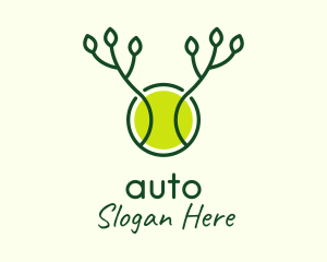 Eco Tennis Ball  Logo
