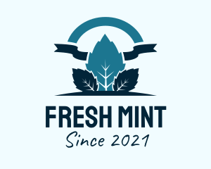 Mint - Mint Herbal Leaf logo design