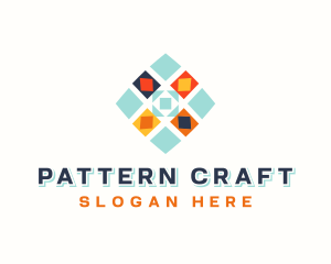 Flooring Tiles Pattern logo design