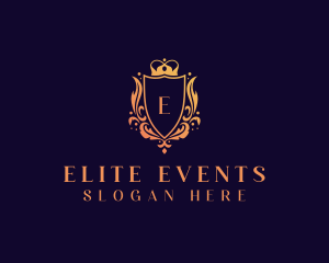 Events - Royal Shield Events logo design