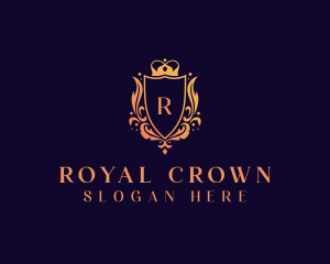 Royal Shield Events logo design