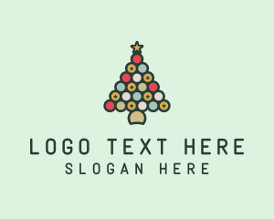 Winter - Multicolor Christmas Holiday logo design