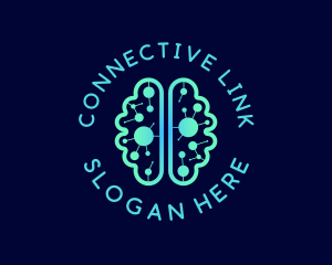 Network - Brain Network Technology logo design