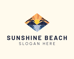 Summer - Summer Vacation Beach logo design