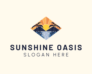 Summer - Summer Vacation Beach logo design