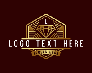 Deluxe Diamond Jewelry logo design