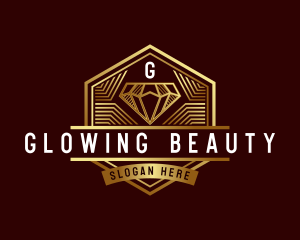 Aesthetician - Deluxe Diamond Jewelry logo design