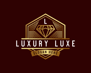 Deluxe Diamond Jewelry logo design