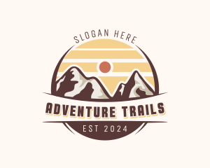 Nature Mountain Trekking  logo design