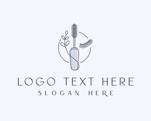 Mascara - Mascara Beauty Cosmetics logo design