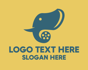 Film - Elephant Movie Film logo design