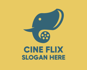 Movie - Elephant Movie Film logo design