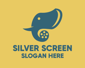 Elephant Movie Film logo design