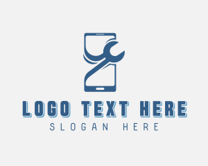 Spanner - Mobile Phone Technician logo design