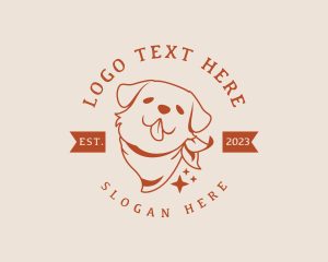 Pet Dog Scarf Logo