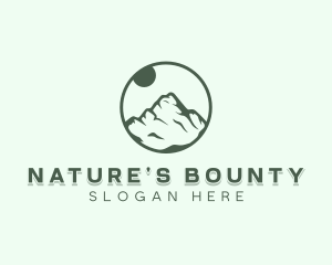 Natural Mountain Trek logo design