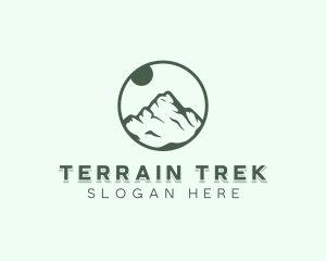 Natural Mountain Trek logo design